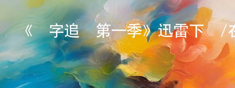 白洪清發布《數字追兇第一季》迅雷下載/在線觀看-犯罪歷史-美劇天堂